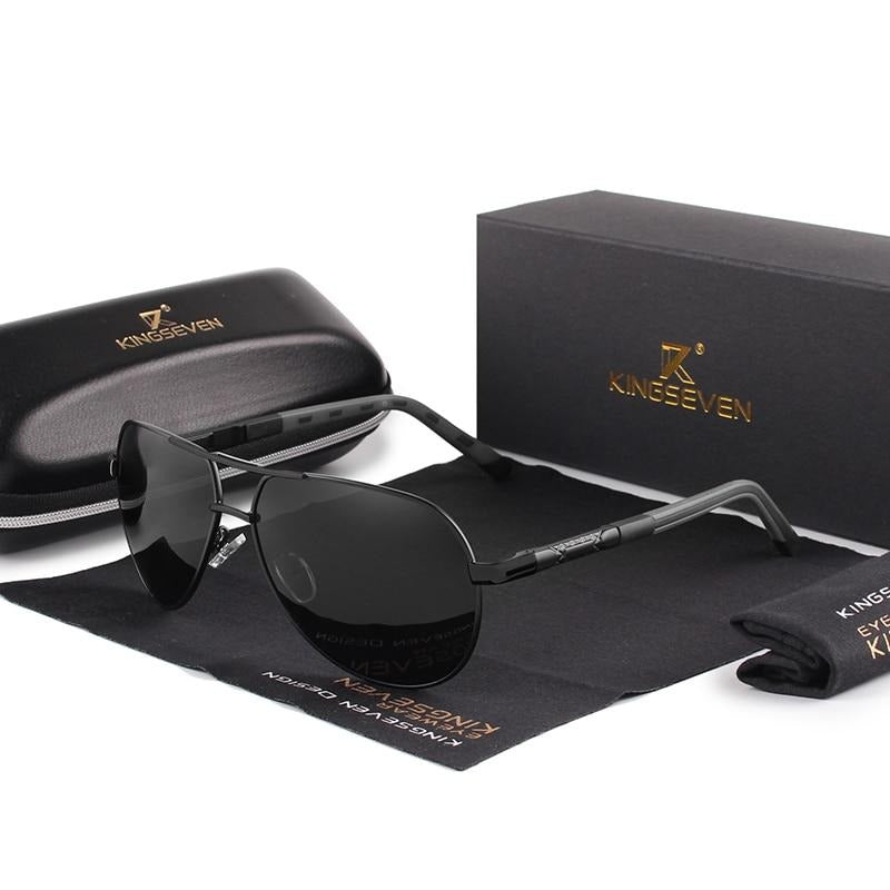 BowLift | Men's Vintage Aluminum Polarized Sunglasses