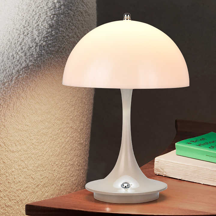 BowLift | EclatéAura Table lamp | Elegant battery LED bedside lamp