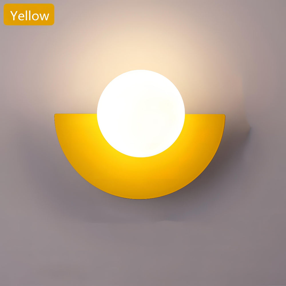 BowLift | Half Moon Wall Light Black | LED Wall Lamp Indoor