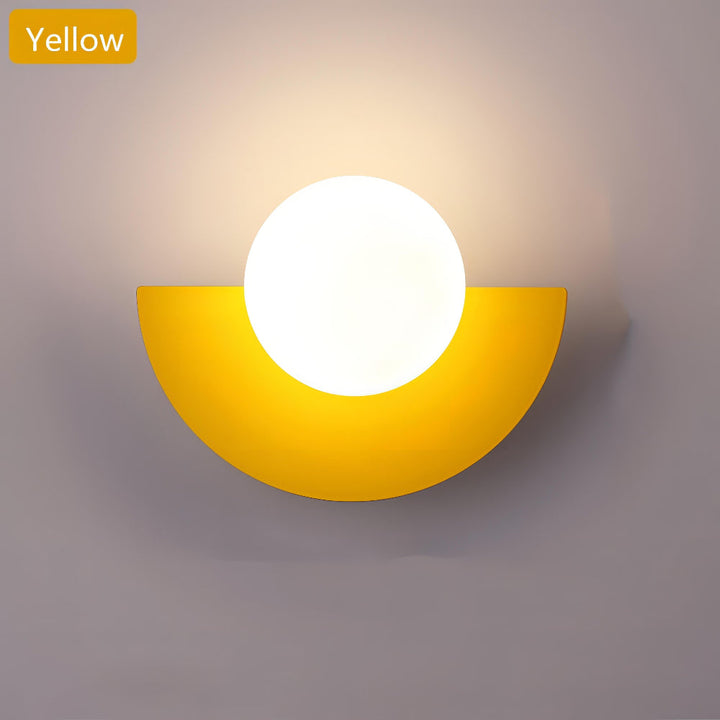 BowLift | Half Moon Wall Light Black | LED Wall Lamp Indoor