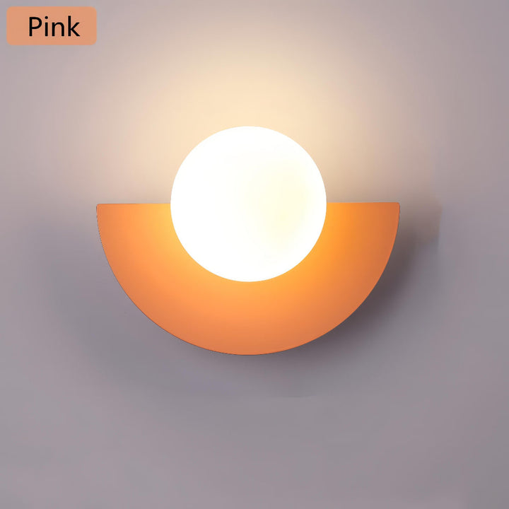 BowLift | Half Moon Wall Light Black | LED Wall Lamp Indoor