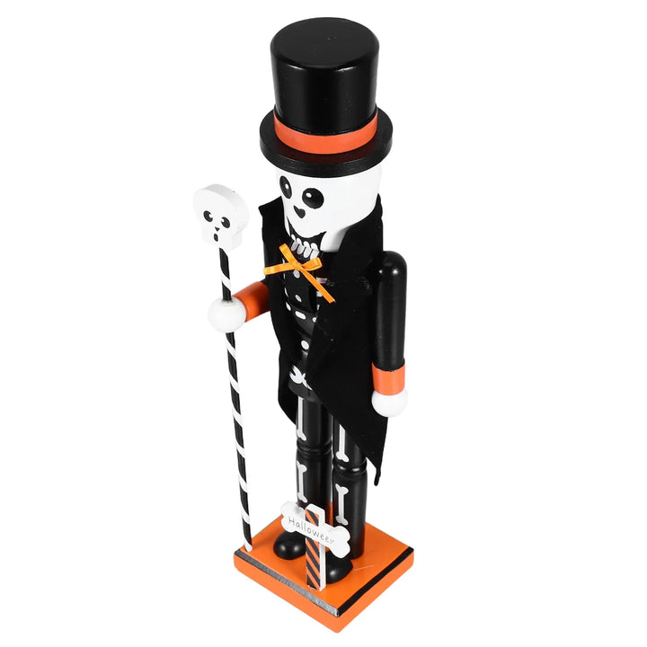 BowLift | Halloween Nutcracker | Hand-painted Wooden Decoration