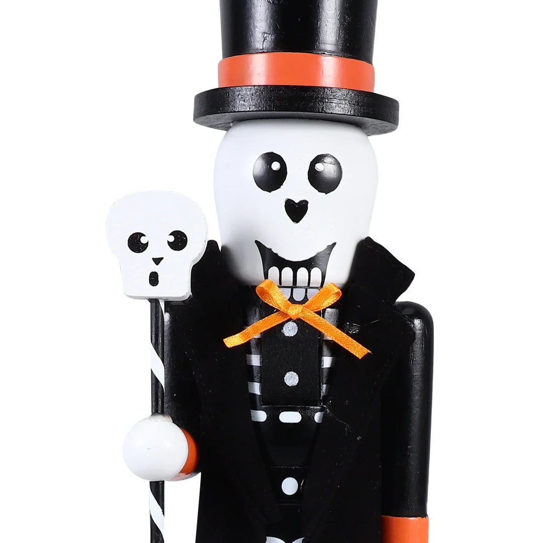BowLift | Halloween Nutcracker | Hand-painted Wooden Decoration
