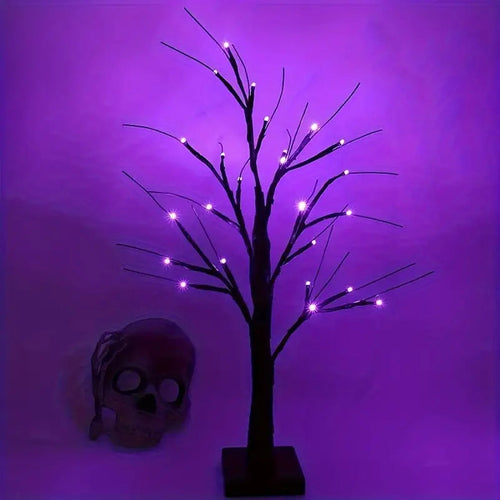 BowLift | Halloween Tree with LED Lights | 60 cm Decoration