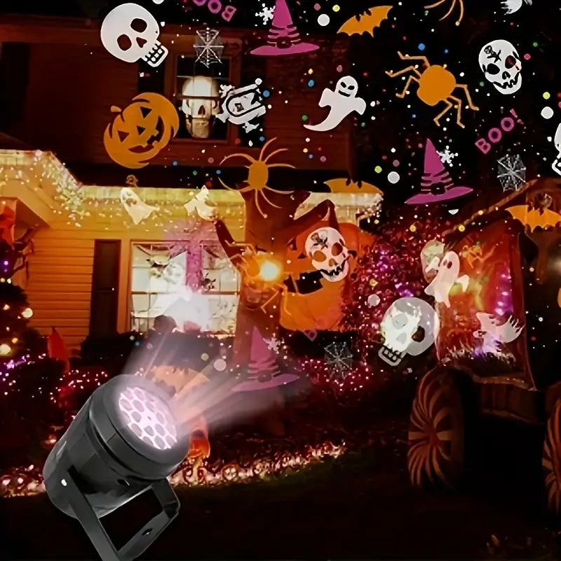 BowLift | Halloween Projector Lamp | USB Lamp for Spooky Decoration