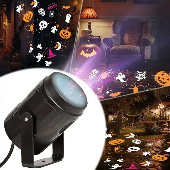 BowLift | Halloween Projector Lamp | USB Lamp for Spooky Decoration