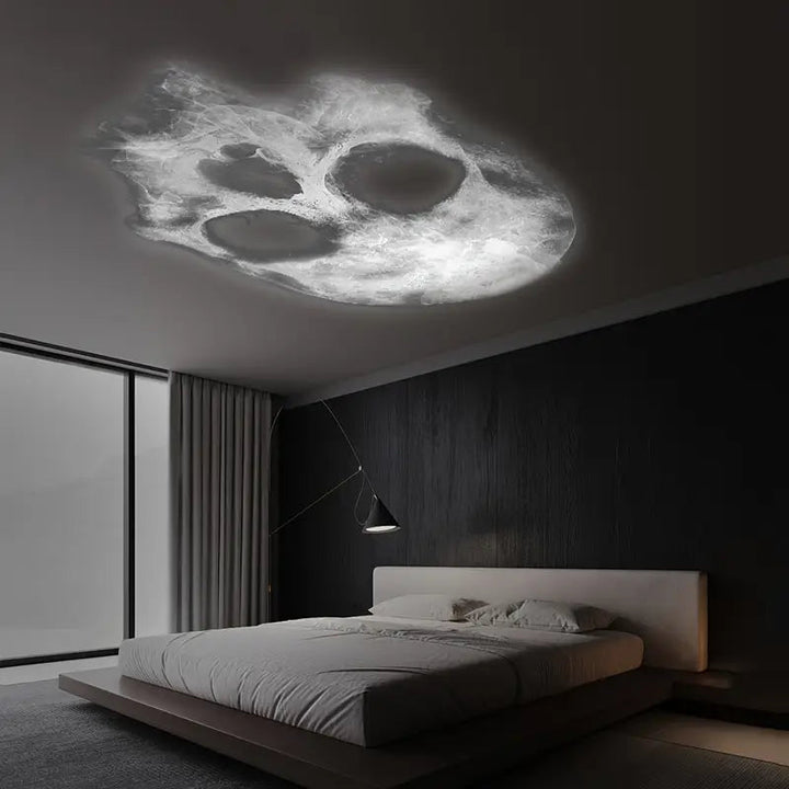 BowLift | Halloween Skull | LED Nightstand Lamp with Projections