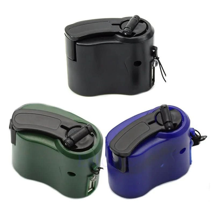 BowLift | Portable Hand Crank Emergency Charger with USB & LED