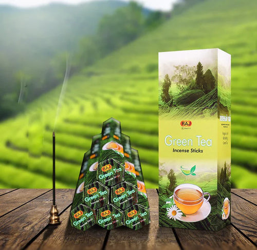 Handmade Green Tea Incense Sticks
