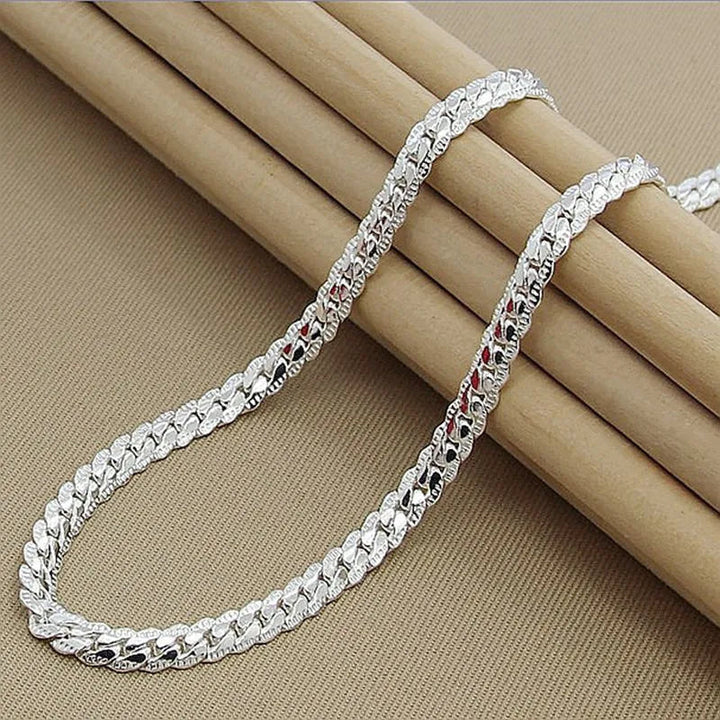 BowLift | Silver Lucky Necklace – 925 Sterling Silver Necklace for Timeless Elegance