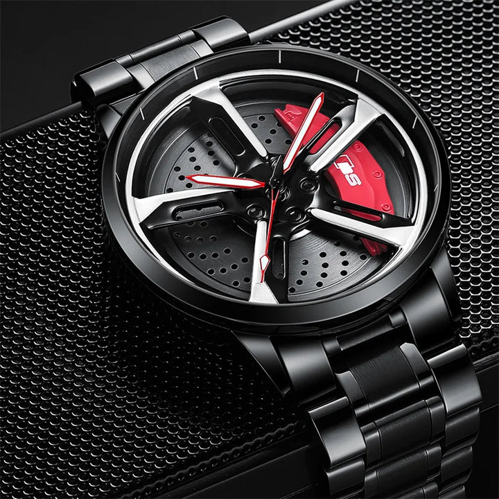 BowLift | Speedster Chrono Quartz Spinning Wheel Men Watch