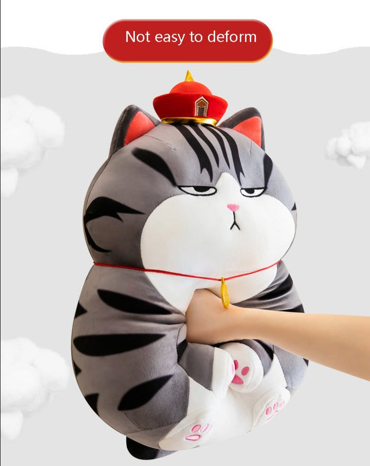 BowLift | Moody Cat Soft Cuddly Plush Pillow