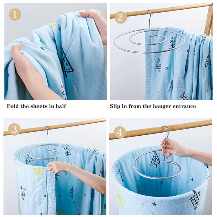 BowLift | Rotating Spiral Space-Saving Drying Rack
