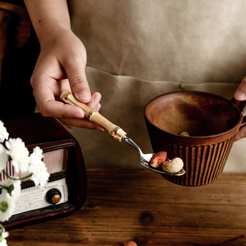 BowLift | Creative Retro Bamboo Cutlery