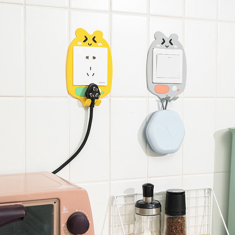 BowLift | 3D Luminous Cartoon Hook Outlet Sticker