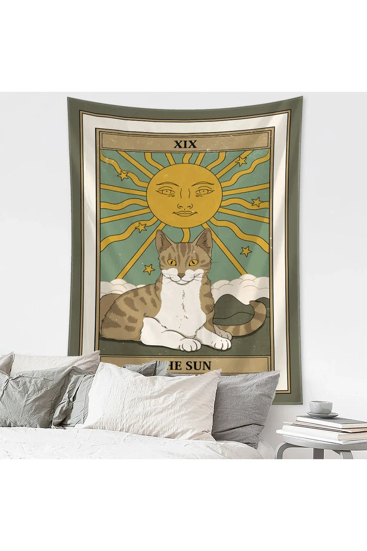 Cat Witchcraft Tapestry | Bowlift