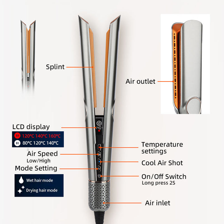 BowLift | 2-in-1 Hair Dryer & Straightener for Effortless Styling