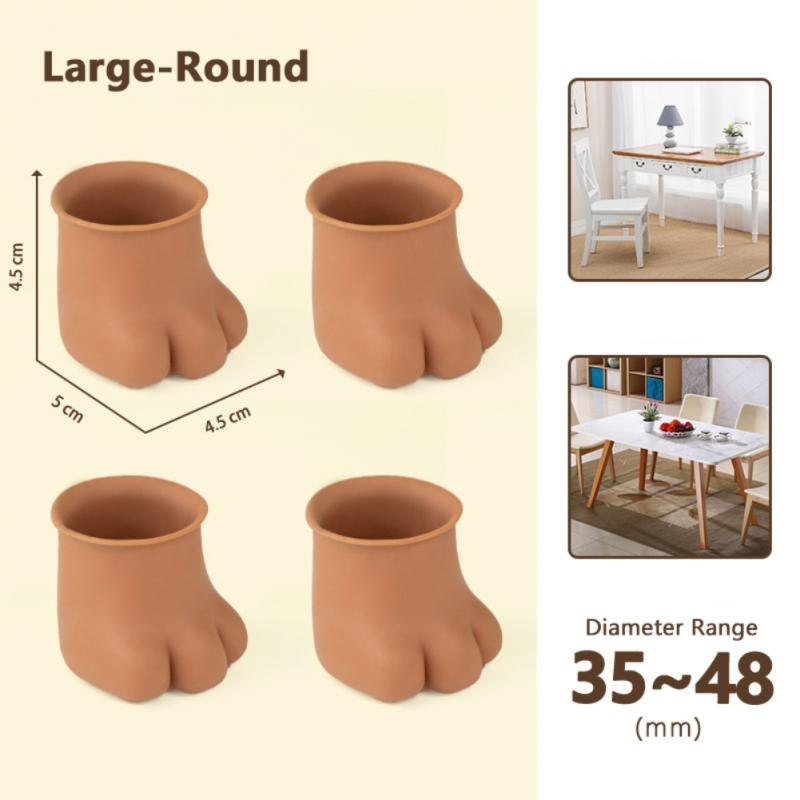 BowLift | 4Pcs Non-Slip Cat Paw Furniture Leg Cover