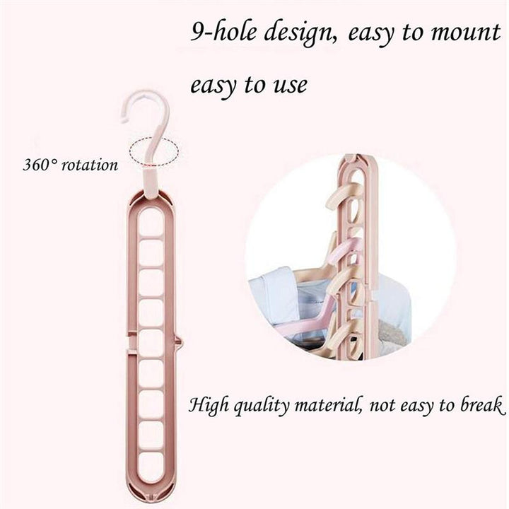BowLift | Adjustable Folding Magic Multi Hooks Hanger