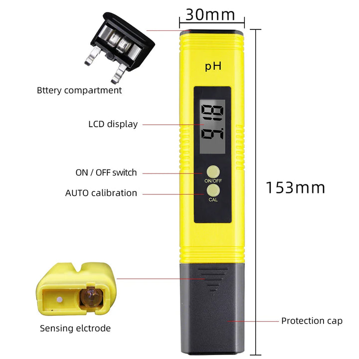 BowLift | PH & ES Digital Water Quality Tester