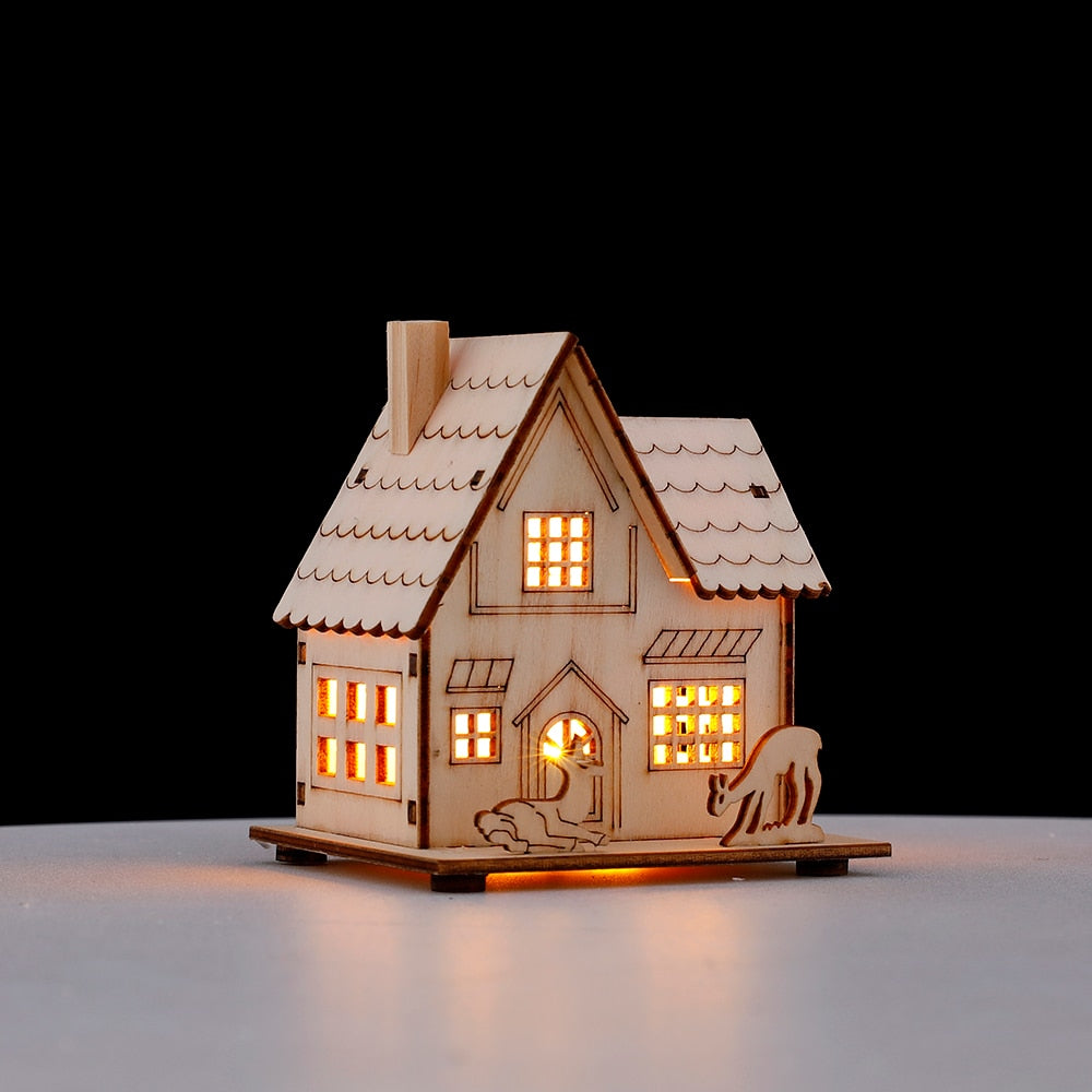 BowLift | DIY Wooden Hanging House Decor Glowing Lamp