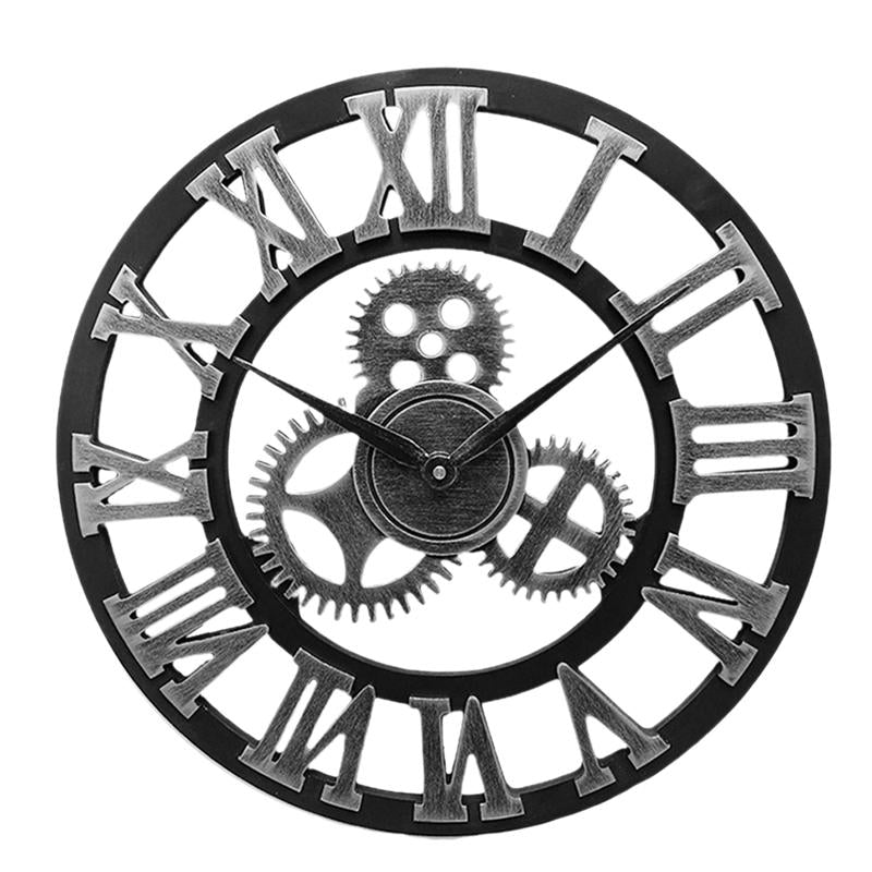 BowLift | Handmade Oversized 3D Retro Decorative Wall Clock