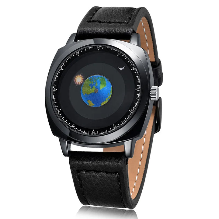 BowLift | Rotating Earth Galactic Quartz Watch