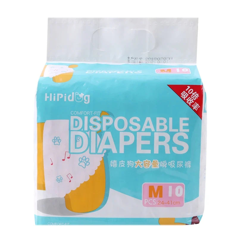 Highly absorbent disposable diapers for dogs Bowlift