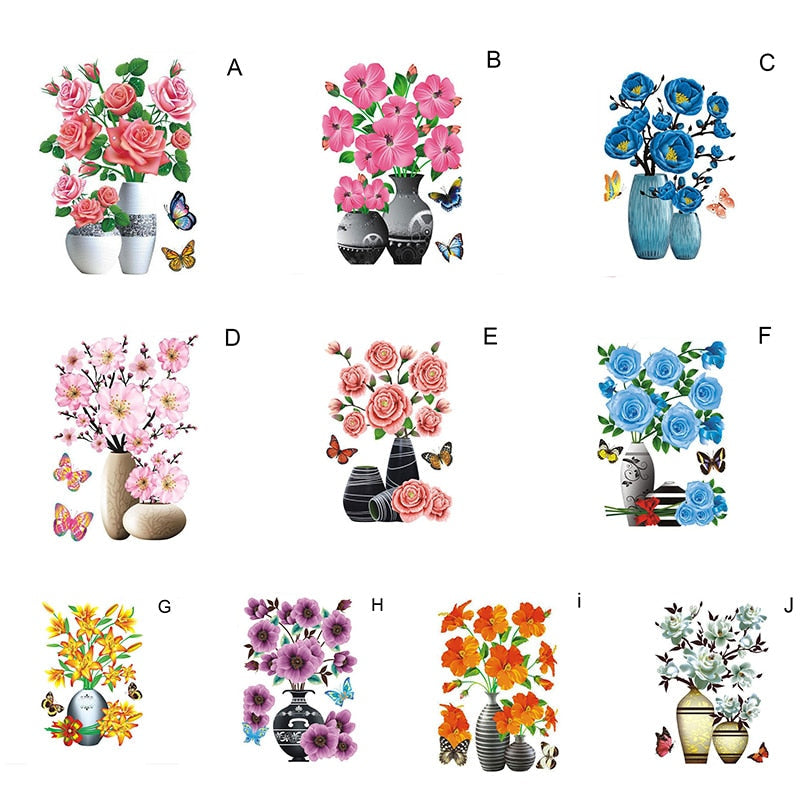 BowLift | Blossom Booster 3D Decorative Flower Stickers