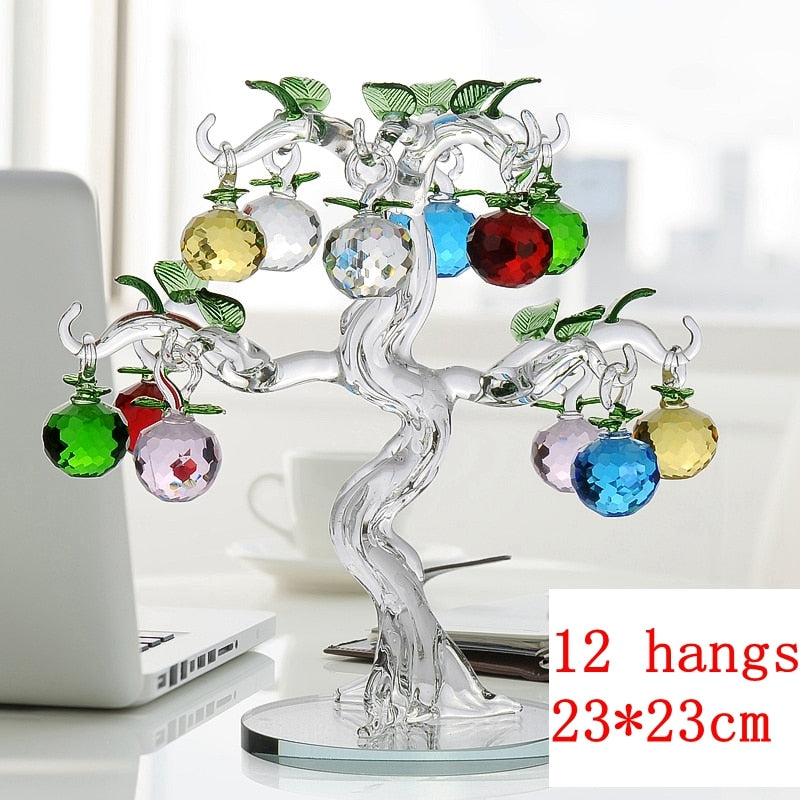 BowLift | Elegant Crystal Apple Tree Home Decor