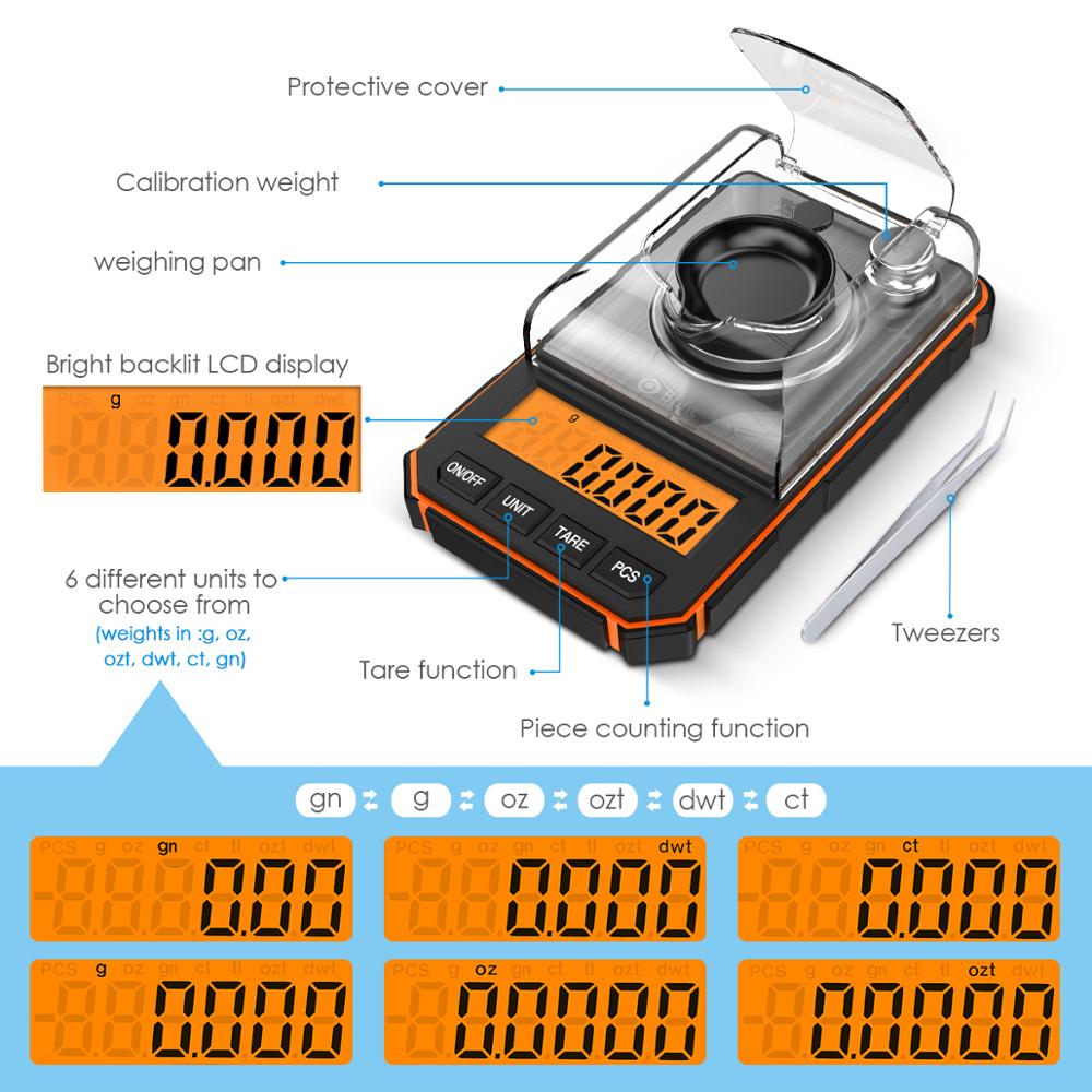 BowLift | Mini Digital Electronic Pocket Scale