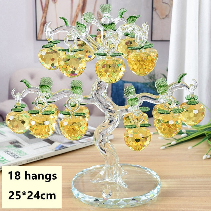 BowLift | Elegant Crystal Apple Tree Home Decor