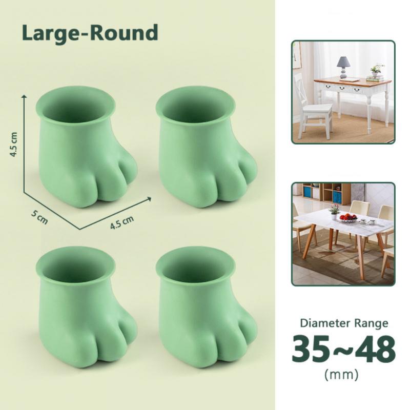 BowLift | 4Pcs Non-Slip Cat Paw Furniture Leg Cover