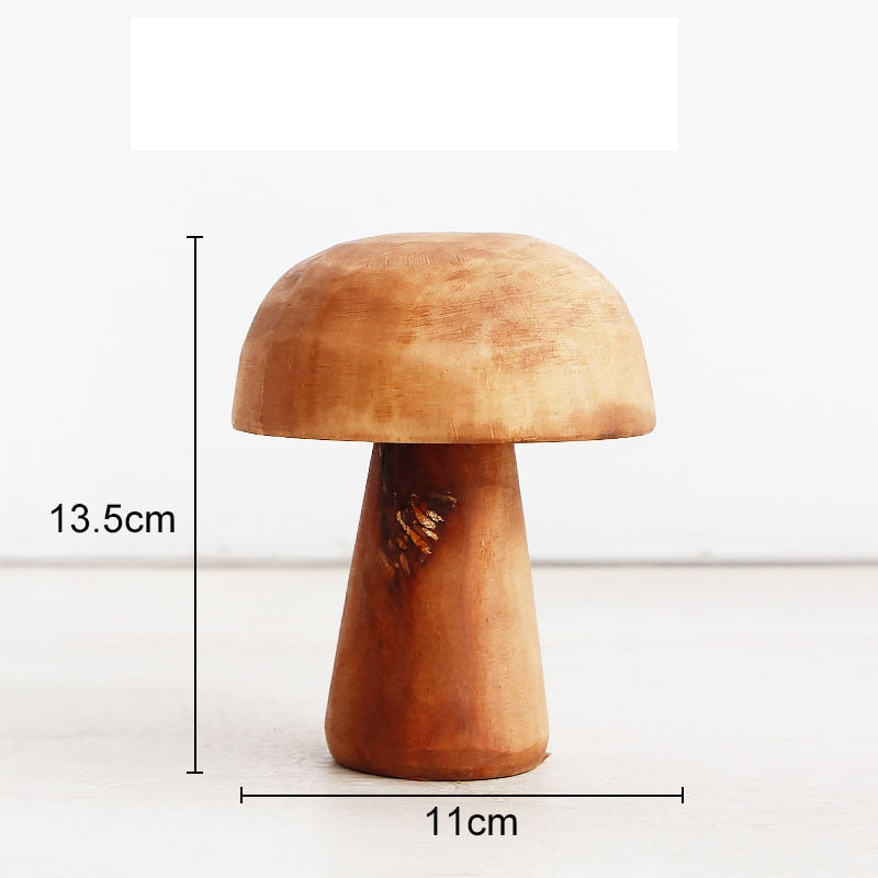BowLift | Mushroom Solid Wood Sculpture Home Decor