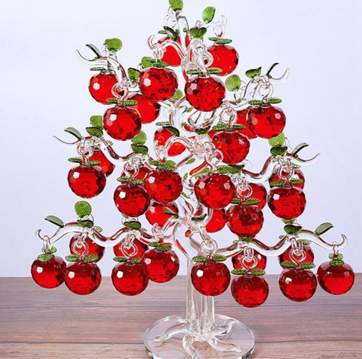 BowLift | Elegant Crystal Apple Tree Home Decor