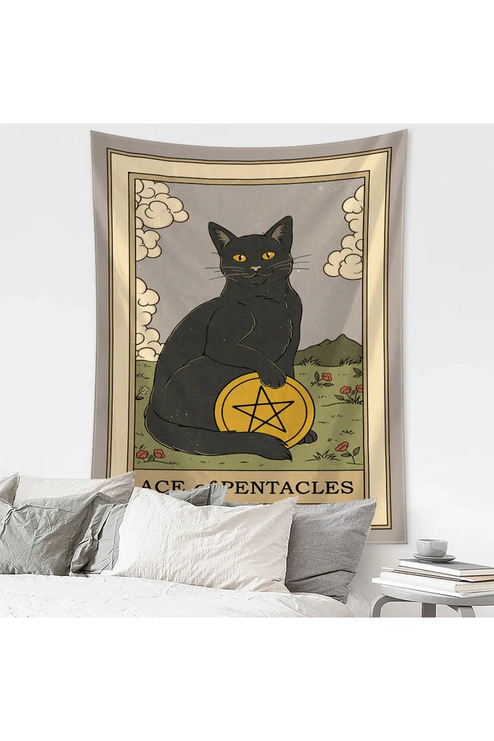 Cat Witchcraft Tapestry | Bowlift