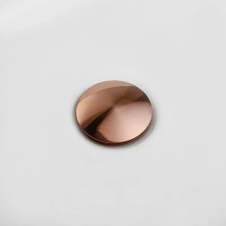 Bagnolux Rose Gold Sink Drain Valve Bowlift