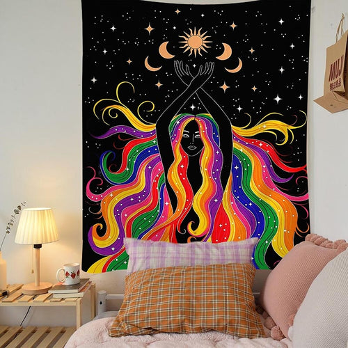 BowLift | Bohemian Style Moon Energy Wall Hanging Decor
