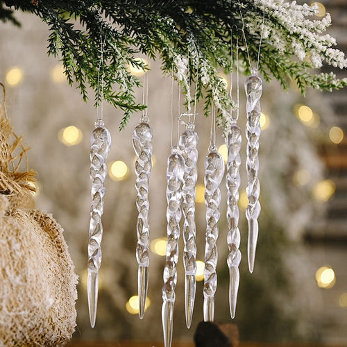 BowLift | 12Pcs Christmas Tree Decoration Artificial Icicles