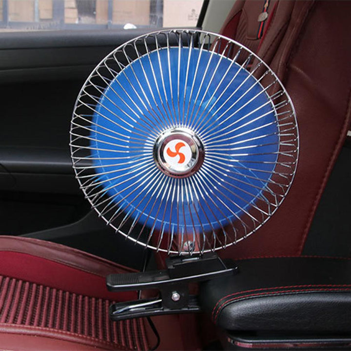 Mini Adjustable Cooling Car Clip Fan | Bowlift
