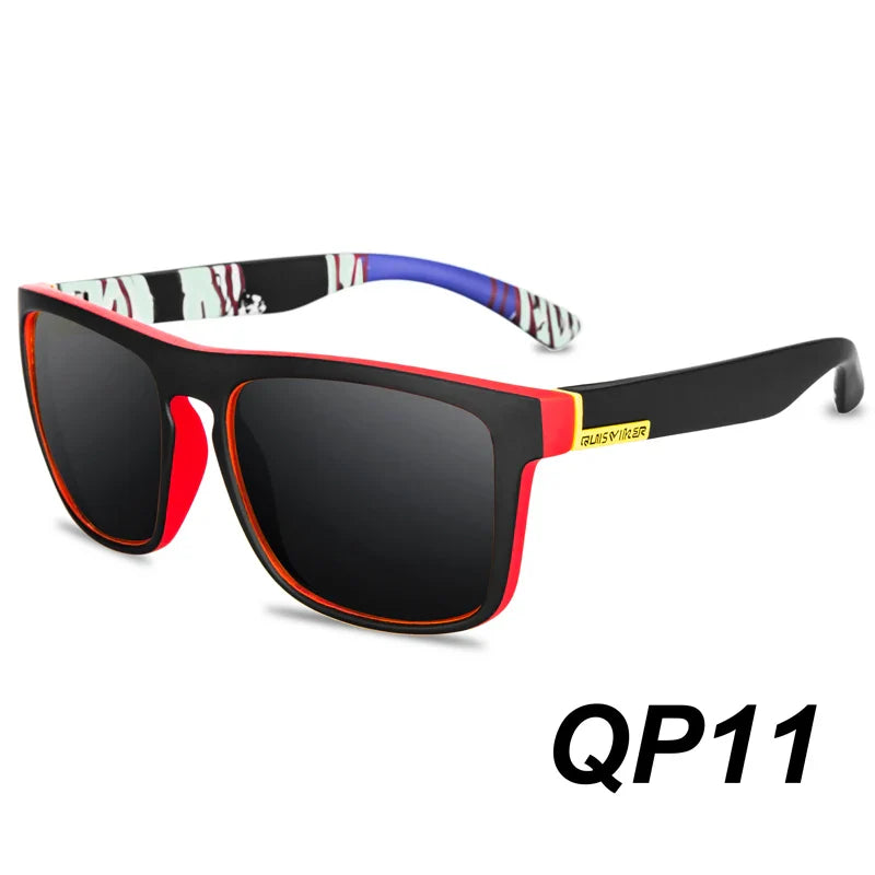 BowLift | QUISVIKER Polarized Sports Sunglasses for Men and Women – Ideal for Fishing, Camping, Hiking and Driving – UV Protection Sunglasses
