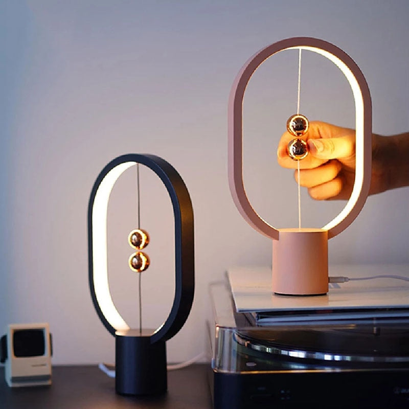 GlowSphere Table Lamp - Atmospheric Lighting for Home Bowlift