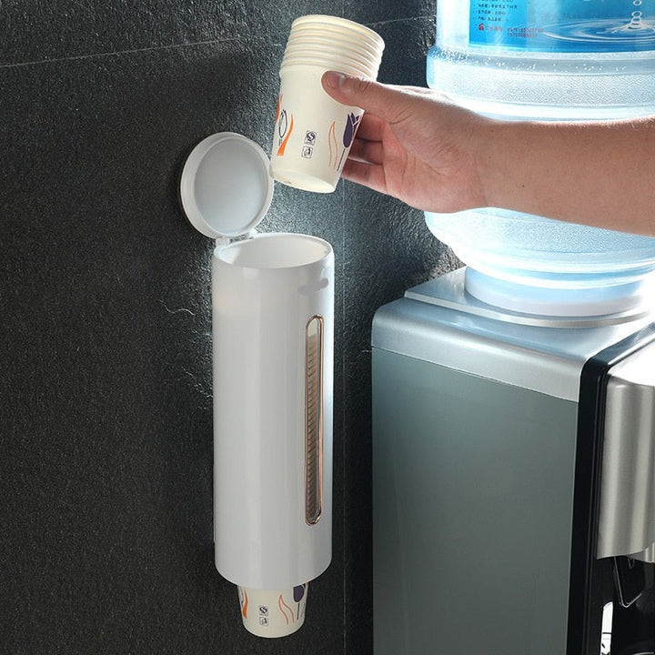 BowLift | Self-Adhesive Disposable Paper Cup Dispenser
