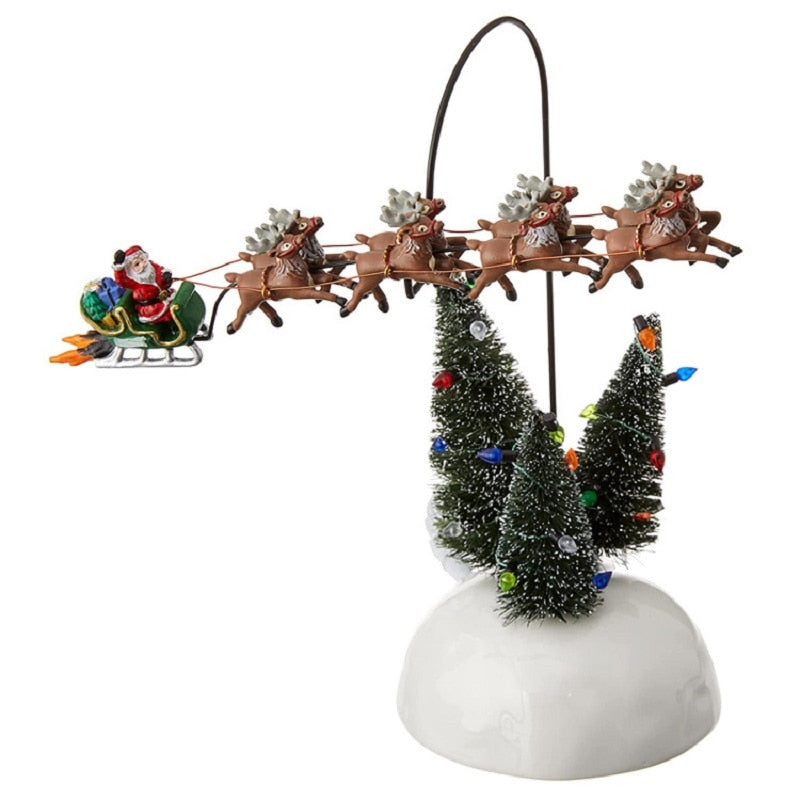 BowLift | Miniature Christmas House Desktop Decor
