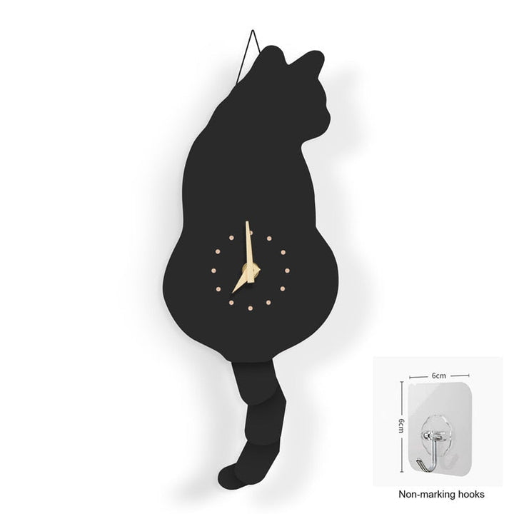 BowLift | Creative Cat Wall Clock