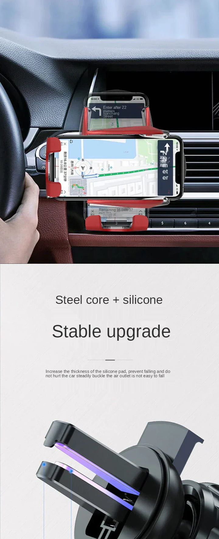 Tubby Charger - Wireless Car Charger with Sensor Bowlift