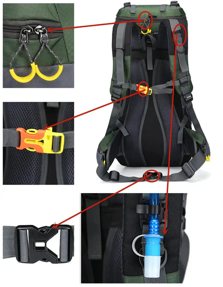 BowLift | 60L Backpack - Waterproof