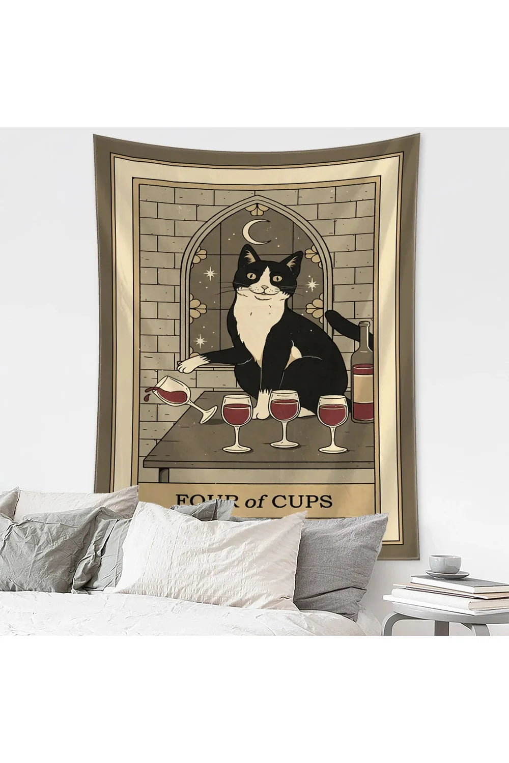 Cat Witchcraft Tapestry | Bowlift