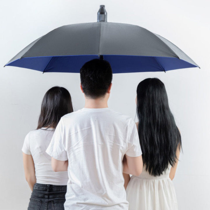 BowLift | Heavy-Duty Curved Handle Rain Umbrella