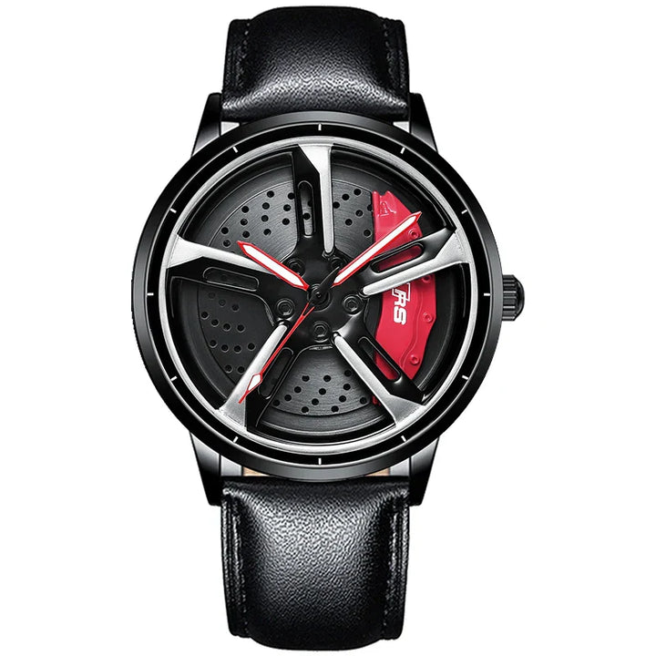 BowLift | Speedster Chrono Quartz Spinning Wheel Men Watch